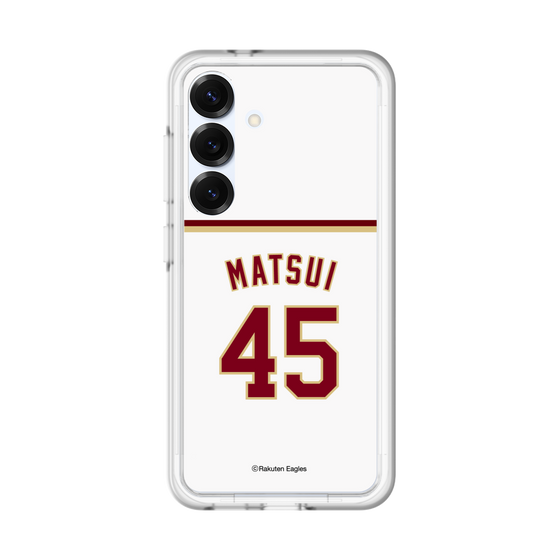 スリムプロテクションプレミアムケース［ 楽天イーグルス - #45 Matsui - ホーム ］