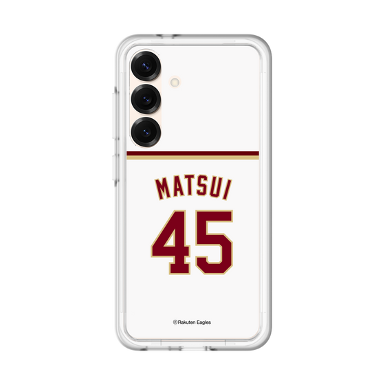 スリムプロテクションプレミアムケース［ 楽天イーグルス - #45 Matsui - ホーム ］