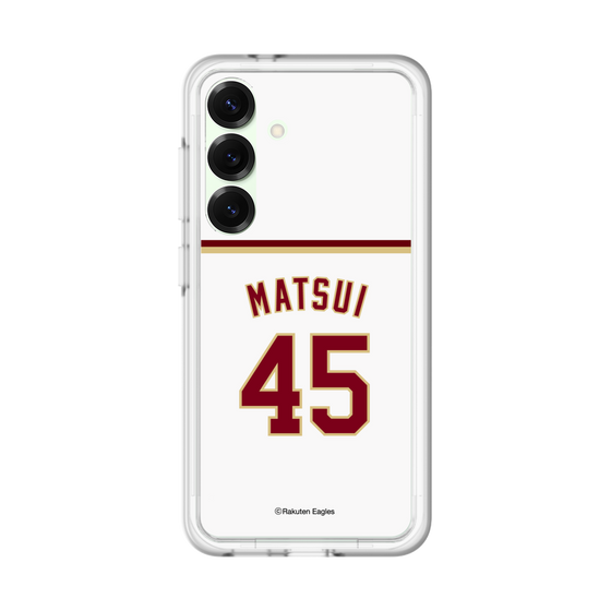 スリムプロテクションプレミアムケース［ 楽天イーグルス - #45 Matsui - ホーム ］