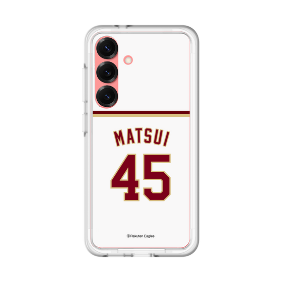 スリムプロテクションプレミアムケース［ 楽天イーグルス - #45 Matsui - ホーム ］