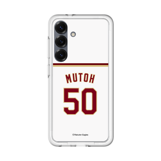 スリムプロテクションプレミアムケース［ 楽天イーグルス - #50 Mutoh - ホーム ］