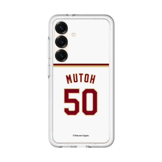 スリムプロテクションプレミアムケース［ 楽天イーグルス - #50 Mutoh - ホーム ］
