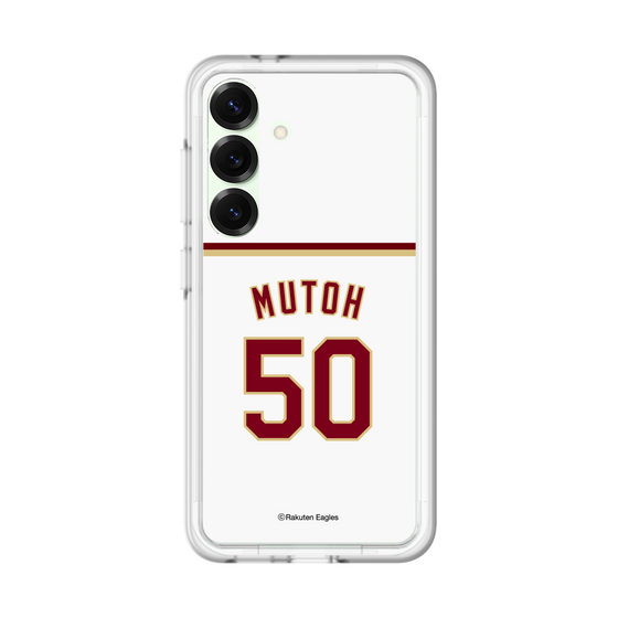 スリムプロテクションプレミアムケース［ 楽天イーグルス - #50 Mutoh - ホーム ］