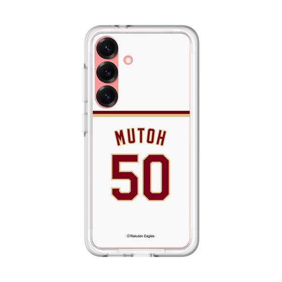 スリムプロテクションプレミアムケース［ 楽天イーグルス - #50 Mutoh - ホーム ］