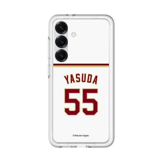 スリムプロテクションプレミアムケース［ 楽天イーグルス - #55 Yasuda - ホーム ］