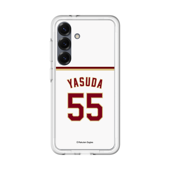 スリムプロテクションプレミアムケース［ 楽天イーグルス - #55 Yasuda - ホーム ］
