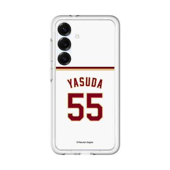 スリムプロテクションプレミアムケース［ 楽天イーグルス - #55 Yasuda - ホーム ］