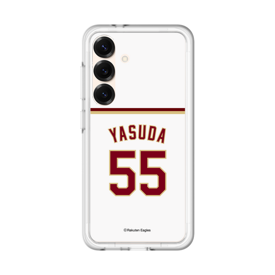 スリムプロテクションプレミアムケース［ 楽天イーグルス - #55 Yasuda - ホーム ］