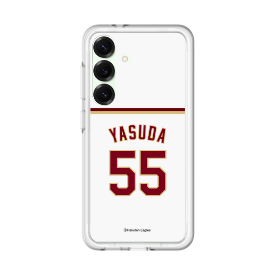 スリムプロテクションプレミアムケース［ 楽天イーグルス - #55 Yasuda - ホーム ］