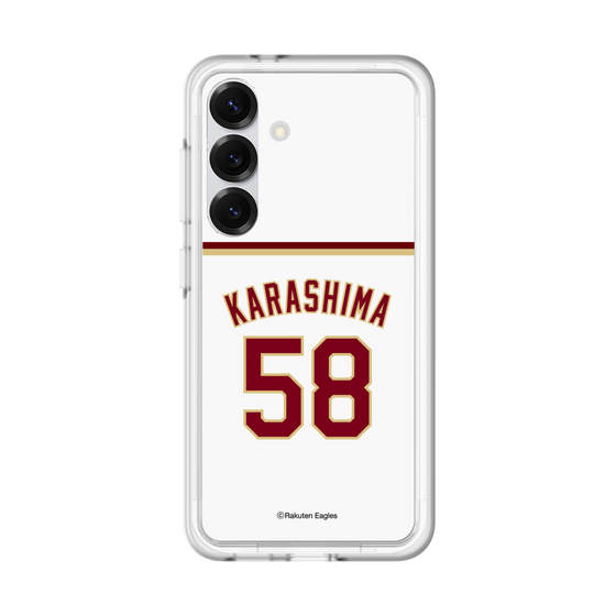 スリムプロテクションプレミアムケース［ 楽天イーグルス - #58 Karashima - ホーム ］