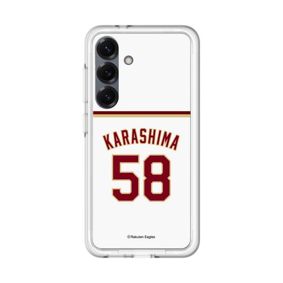 スリムプロテクションプレミアムケース［ 楽天イーグルス - #58 Karashima - ホーム ］
