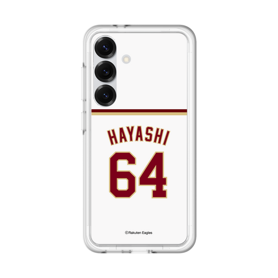 スリムプロテクションプレミアムケース［ 楽天イーグルス - #64 Hayashi - ホーム ］