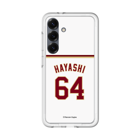 スリムプロテクションプレミアムケース［ 楽天イーグルス - #64 Hayashi - ホーム ］