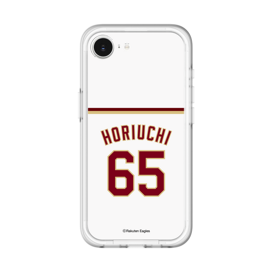 スリムプロテクションプレミアムケース［ 楽天イーグルス - #65 Horiuchi - ホーム ］
