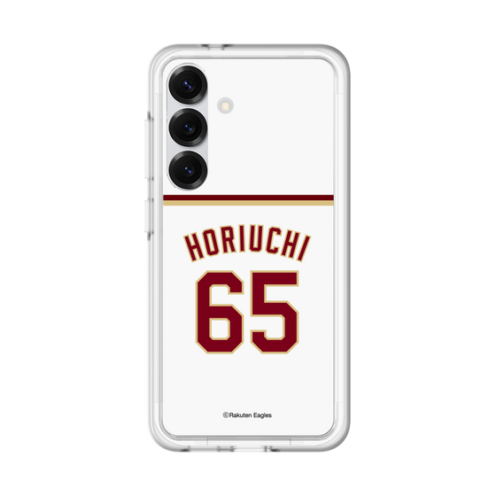 スリムプロテクションプレミアムケース［ 楽天イーグルス - #65 Horiuchi - ホーム ］