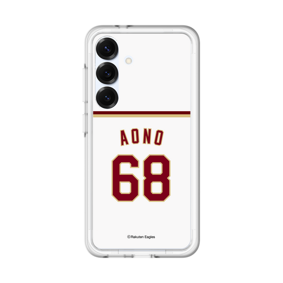 スリムプロテクションプレミアムケース［ 楽天イーグルス - #68 Aono - ホーム ］