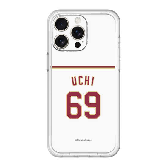 スリムプロテクションプレミアムケース［ 楽天イーグルス - #69 Uchi - ホーム ］
