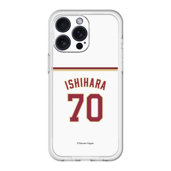 スリムプロテクションプレミアムケース［ 楽天イーグルス - #70 Ishihara - ホーム ］