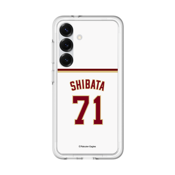 スリムプロテクションプレミアムケース［ 楽天イーグルス - #71 Shibata - ホーム ］