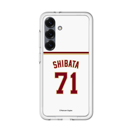 スリムプロテクションプレミアムケース［ 楽天イーグルス - #71 Shibata - ホーム ］
