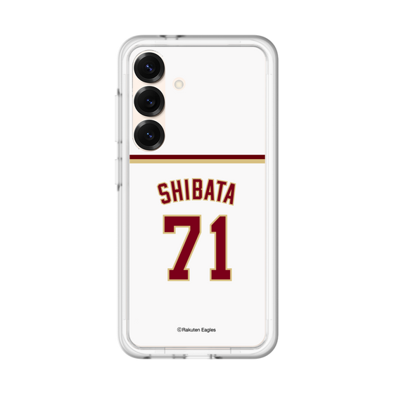スリムプロテクションプレミアムケース［ 楽天イーグルス - #71 Shibata - ホーム ］