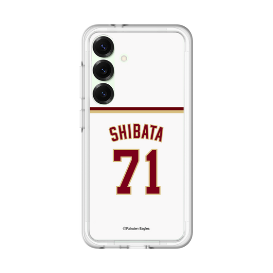 スリムプロテクションプレミアムケース［ 楽天イーグルス - #71 Shibata - ホーム ］
