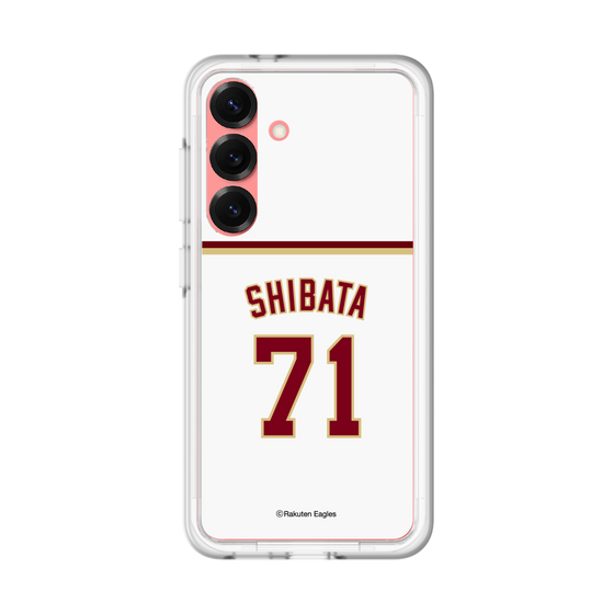 スリムプロテクションプレミアムケース［ 楽天イーグルス - #71 Shibata - ホーム ］