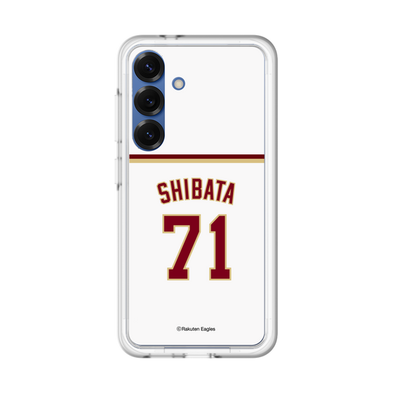 スリムプロテクションプレミアムケース［ 楽天イーグルス - #71 Shibata - ホーム ］