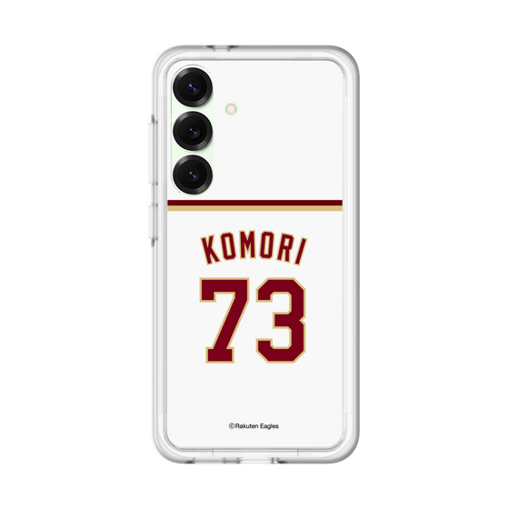 スリムプロテクションプレミアムケース［ 楽天イーグルス - #73 Komori - ホーム ］