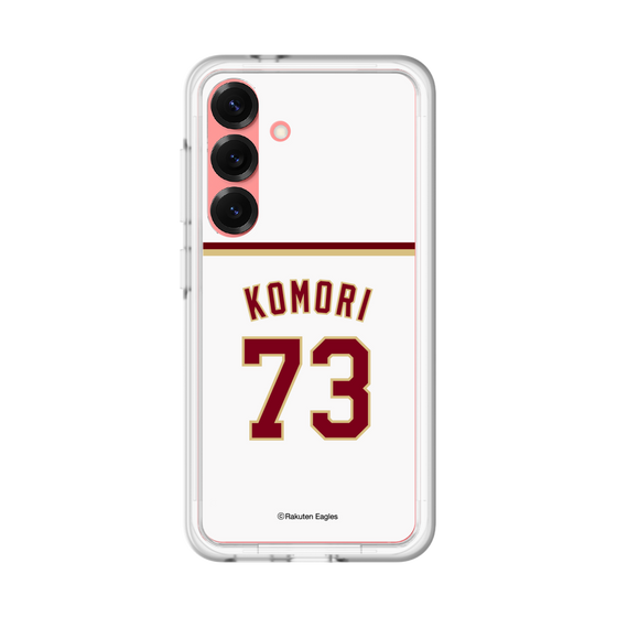 スリムプロテクションプレミアムケース［ 楽天イーグルス - #73 Komori - ホーム ］