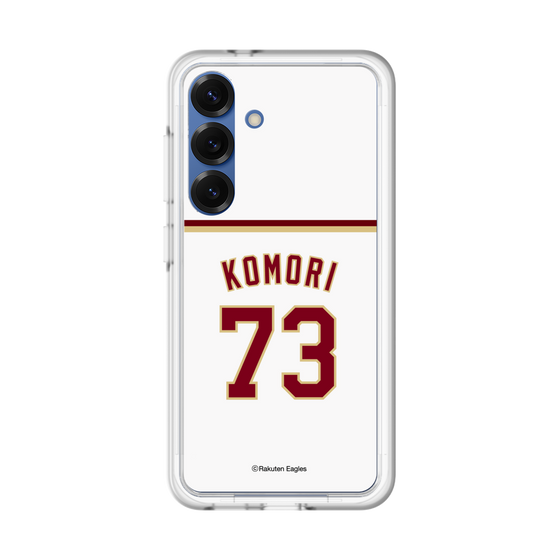 スリムプロテクションプレミアムケース［ 楽天イーグルス - #73 Komori - ホーム ］
