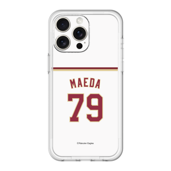 スリムプロテクションプレミアムケース［ 楽天イーグルス - #79 Maeda - ホーム ］