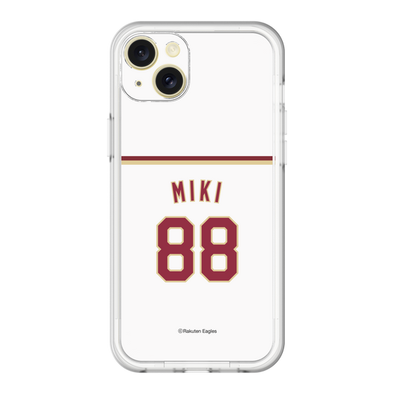 スリムプロテクションプレミアムケース［ 楽天イーグルス - #88 Miki - ホーム ］