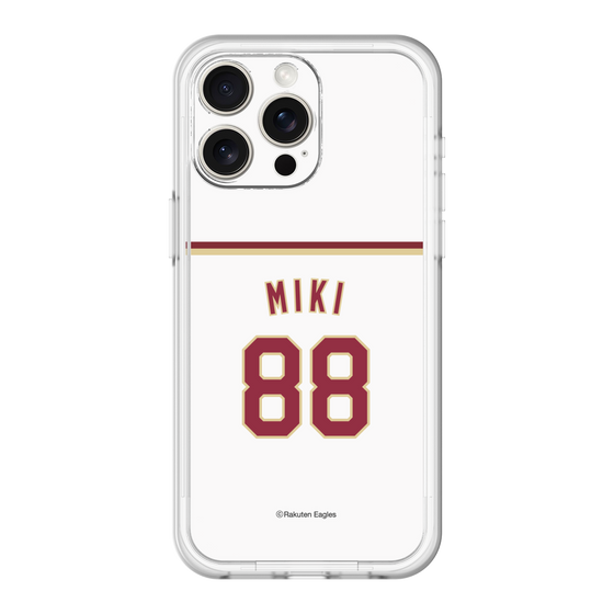 スリムプロテクションプレミアムケース［ 楽天イーグルス - #88 Miki - ホーム ］
