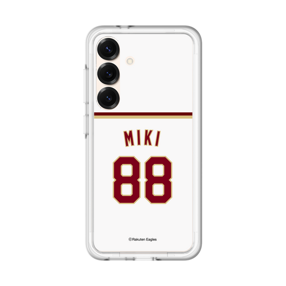 スリムプロテクションプレミアムケース［ 楽天イーグルス - #88 Miki - ホーム ］