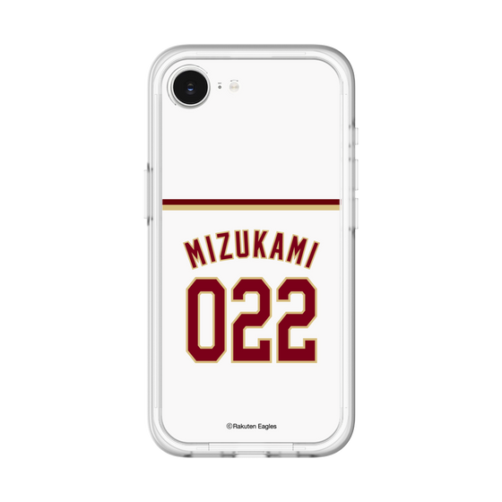 スリムプロテクションプレミアムケース［ 楽天イーグルス - #022 Mizukami - ホーム ］