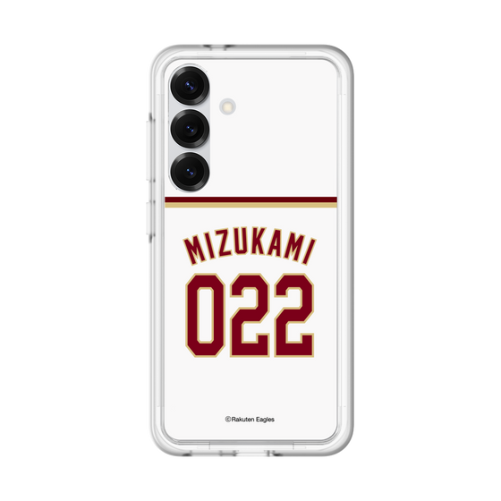 スリムプロテクションプレミアムケース［ 楽天イーグルス - #022 Mizukami - ホーム ］