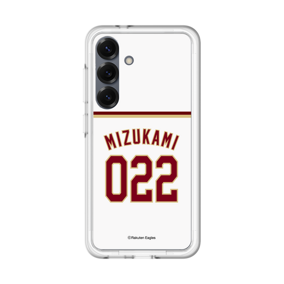 スリムプロテクションプレミアムケース［ 楽天イーグルス - #022 Mizukami - ホーム ］