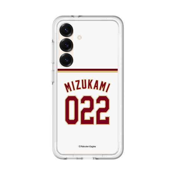 スリムプロテクションプレミアムケース［ 楽天イーグルス - #022 Mizukami - ホーム ］