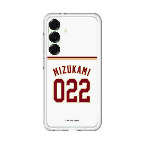スリムプロテクションプレミアムケース［ 楽天イーグルス - #022 Mizukami - ホーム ］