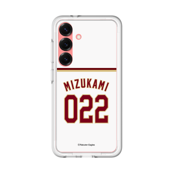 スリムプロテクションプレミアムケース［ 楽天イーグルス - #022 Mizukami - ホーム ］