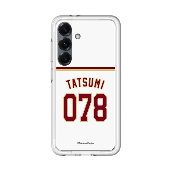 スリムプロテクションプレミアムケース［ 楽天イーグルス - #078 Tatsumi - ホーム ］