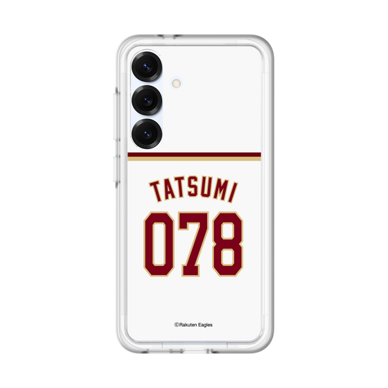 スリムプロテクションプレミアムケース［ 楽天イーグルス - #078 Tatsumi - ホーム ］