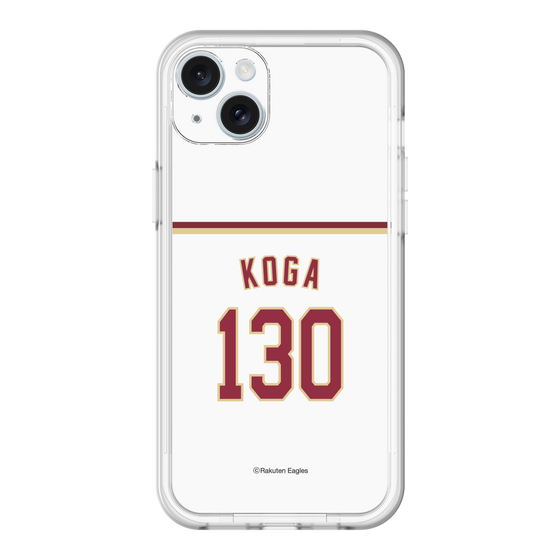 スリムプロテクションプレミアムケース［ 楽天イーグルス - #130 Koga - ホーム ］