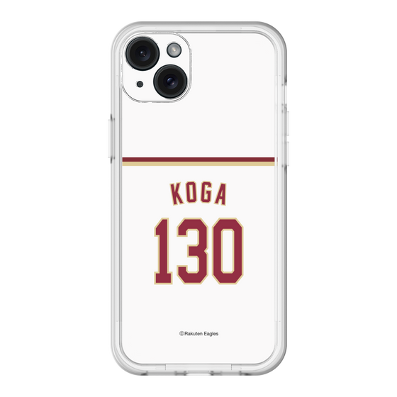 スリムプロテクションプレミアムケース［ 楽天イーグルス - #130 Koga - ホーム ］