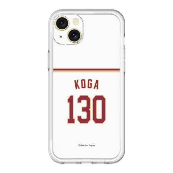 スリムプロテクションプレミアムケース［ 楽天イーグルス - #130 Koga - ホーム ］