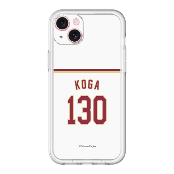 スリムプロテクションプレミアムケース［ 楽天イーグルス - #130 Koga - ホーム ］
