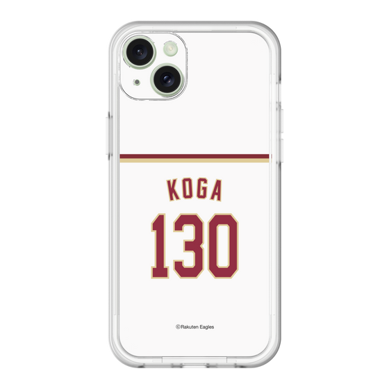 スリムプロテクションプレミアムケース［ 楽天イーグルス - #130 Koga - ホーム ］