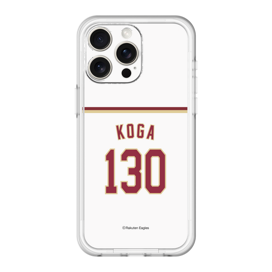 スリムプロテクションプレミアムケース［ 楽天イーグルス - #130 Koga - ホーム ］