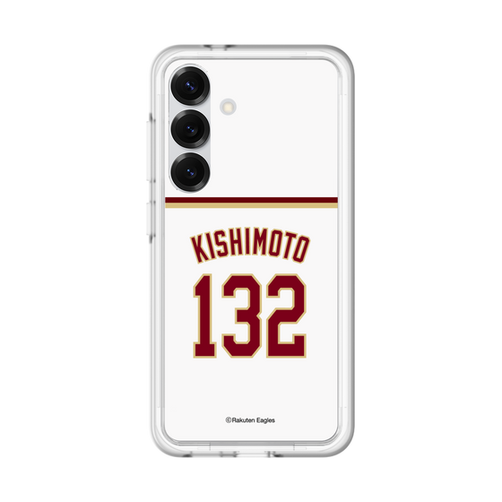 スリムプロテクションプレミアムケース［ 楽天イーグルス - #132 Kishimoto - ホーム ］